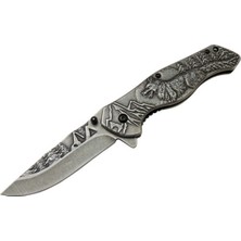 Haps Bugs Cravus Sibirya Bozkurt Çakı Eskitme S-2077B 21 cm