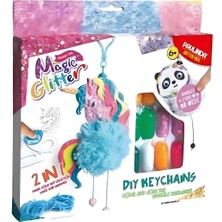 K-Yonlineticaret Paulinda Magic Glitter 2n1 Dıy Keychains Hobi Set S00095608