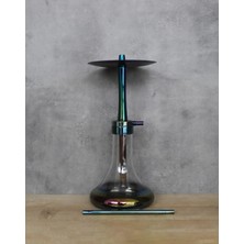 Puffstore Rainbow Premium Çelik Nargile Seti - Lüle, Maşa ve Lotus Dahil Komple Set