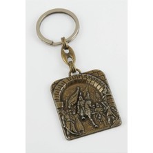 Esranın Dünyası 1453 Istanbul Yazılı Metal Anahtarlık RSBİJ34-ESRDNS