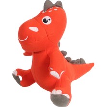 K-Yonlineticaret Dino Peluş Oyuncak Turuncu 25 cm