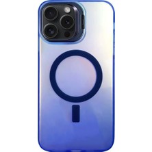 Herşeytrend Iphone 14 Pro Max Primera Magsafe Standlı Kapak - Lacivert