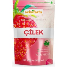 Sekafarm Freeze Dried Çilek 20 gr