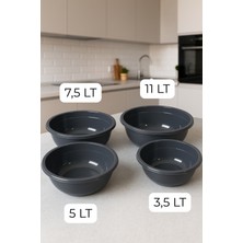 Merdem 4 Boy Leğen Seti Çok Amaçlı Renkli Badyalar 3,5-5-7,5-11 Litre