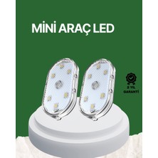 K-Yonlineticaret Dokunmatik Sensörlü Şarjlı Araç Içi Ambiyans Aydınlatma