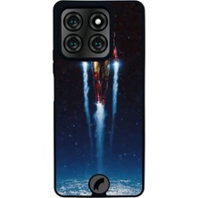 Scaleta Case Reeder S71 Uyumlu Iron Man Tasarımlı Glossy Mat Siyah Silikon Telefon Kılıfı