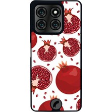 Scaleta Case Reeder S71 Uyumlu Nar Tasarımlı Glossy Mat Siyah Silikon Telefon Kılıfı