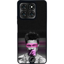 Scaleta Case Reeder S71 Uyumlu Fight Club Tasarımlı Glossy Mat Siyah Silikon Telefon Kılıf