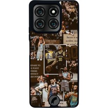 Scaleta Case Reeder S71 Uyumlu Stephen Curry Tasarımlı Glossy Mat Siyah Silikon Telefon Kılıfı