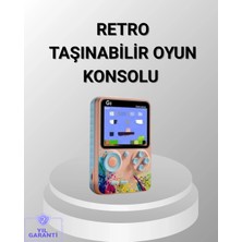 K-Yonlineticaret Mini Retro Oyun Konsolu 500 Oyunlu 3.0 Inç Ekran ve Şarjlı Batarya