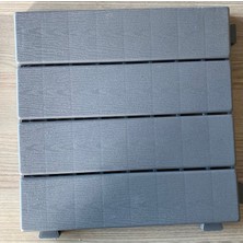 İmza Zemin Plastik Deck – Ahşap Görünümlü Zemin Kaplama Karosu (30×30 Cm) (11 Adet)