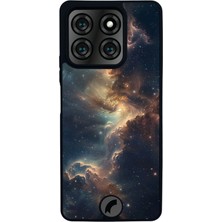 Scaleta Case Reeder S71 Uyumlu Uzay Tasarımlı Glossy Mat Siyah Silikon Telefon Kılıfı