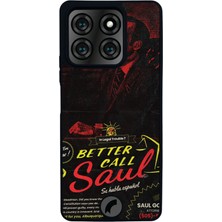 Scaleta Case Reeder S71 Uyumlu Film Tasarımlı Glossy Mat Siyah Silikon Telefon Kılıf