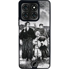 Scaleta Case Reeder S71 Uyumlu Vagabond Tasarımlı Glossy Mat Siyah Silikon Telefon Kılıfı