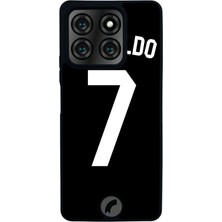 Scaleta Case Reeder S71 Uyumlu Cristiano Ronaldo Tasarımlı Glossy Mat Siyah Silikon Telefon Kılıfı