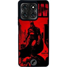 Scaleta Case Reeder S71 Uyumlu Batman Tasarımlı Glossy Mat Siyah Silikon Telefon Kılıfı