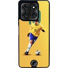 Scaleta Case Reeder S71 Uyumlu Kaka Tasarımlı Glossy Mat Siyah Silikon Telefon Kılıfı