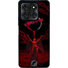 Scaleta Case Reeder S71 Uyumlu Scarface Tony Montana Tasarımlı Glossy Mat Siyah Silikon Telefon Kılıfı