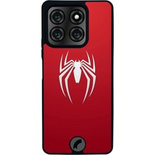 Scaleta Case Reeder S71 Uyumlu Spiderman Tasarımlı Glossy Mat Siyah Silikon Telefon Kılıfı