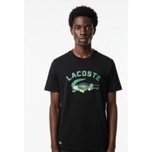 Lacoste Erkek Baskılı Slim Fit T-Shirt