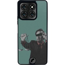 Scaleta Case Reeder S71 Uyumlu Better Call Saul Tasarımlı Glossy Mat Siyah Silikon Telefon Kılıfı