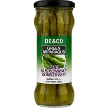 De&co Yeşil Kuşkonmaz Konservesi 330 gr