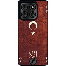Scaleta Case Reeder S71 Uyumlu Osmanlı Tasarımlı Glossy Mat Siyah Silikon Telefon Kılıfı