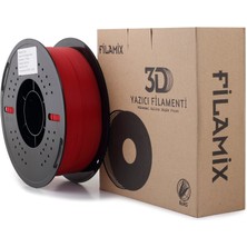 Filamix Pla+ Ateş Kırmızı Filament 1.75MM - Plastik Makara - 1 kg