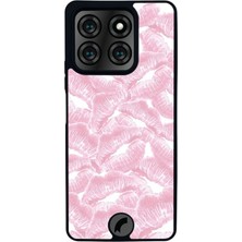 Scaleta Case Reeder S71 Uyumlu Kiss Tasarımlı Glossy Mat Siyah Silikon Telefon Kılıfı