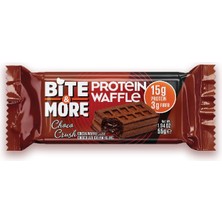 Bite and More Bite & More Kakaolu Çikolata Kremalı Protein Waffle 55 gr