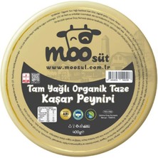Moo Tam Yağlı Organik Kaşar Peyniri 400 gr