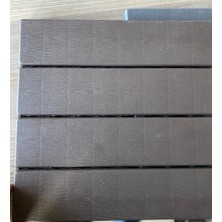 İmza Zemin Plastik Deck – Ahşap Görünümlü Zemin Kaplama Karosu (30×30 Cm) (11 Adet)