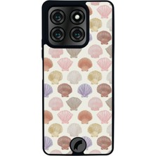 Scaleta Case Reeder S71 Uyumlu Deniz Kabuğu Tasarımlı Glossy Mat Siyah Silikon Telefon Kılıfı