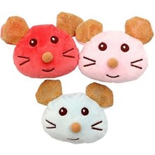 Odesiapet Peluş Fare Kafası Kedi Oyuncağı 7 cm