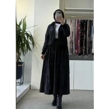 Fuat Gürsen Full Payet Işleme Detaylı Özel Tasarım Ceket - Etek Takım 5300