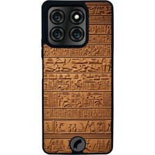 Scaleta Case Reeder S71 Uyumlu Minecraft Tasarımlı Glossy Mat Siyah Silikon Telefon Kılıfı