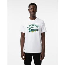 Lacoste Erkek Baskılı Slim Fit T-Shirt