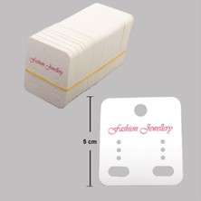 Starseven Klıpsli 3 Delikli Küpe Kartı