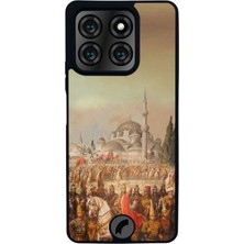 Scaleta Case Reeder S71 Uyumlu Osmanlı Tasarımlı Glossy Mat Siyah Silikon Telefon Kılıfı