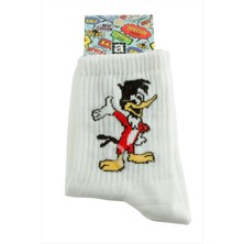 Starseven Ördek Kolej Çorap 8*28