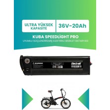 Electroll Kuba Speedlight Pro Uyumlu 36V 20AH (Ultra Yüksek Kapasite) Güçlendirilmiş Elektrikli Bisiklet Bataryası