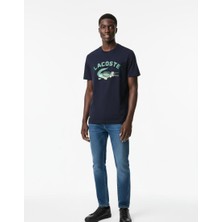 Lacoste Erkek Baskılı Slim Fit T-Shirt