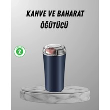 K-Yonlineticaret Elektrikli Kahve ve Baharat Öğütücü – Güçlü Motor, Paslanmaz Çelik Gövde, Kolay Tem