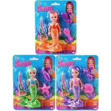 K-Yonlineticaret 7025 Kartela Kçk Deniz Kızı Bertha Bebek -Kzl