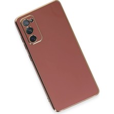 Najmaddin Newface Samsung Galaxy S20 Fe Kılıf Volet Silikon - Kırmızı