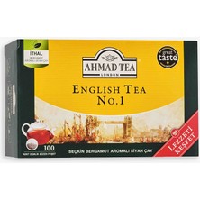Ahmad Tea English Tea No.1 Demlik Poşet 100'LÜ (320 Gr)