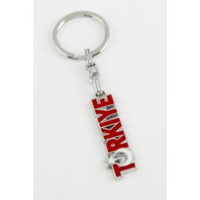 Zenvia Türkiye Yazılı Metal Anahtarlık ZNVBJTR-23577