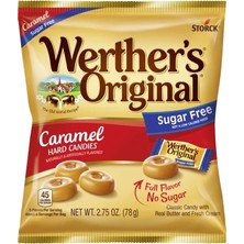 Storck Werther's Original Karamel Aromalı Şekerleme 70 gr Şeker İçermeyen Kremamsı Tat
