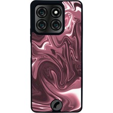 Scaleta Case Reeder S71 Uyumlu Renk Tasarımlı Glossy Mat Siyah Silikon Telefon Kılıfı