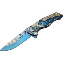 Haps Bugs Cravus Sibirya Bozkurt Çakı Mavi S-2077L 20,5 cm